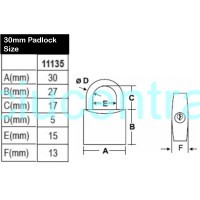 Nerūdijančio plieno 5 spynų rinkinys Nerūdijančio plieno 5 spynų rinkinys